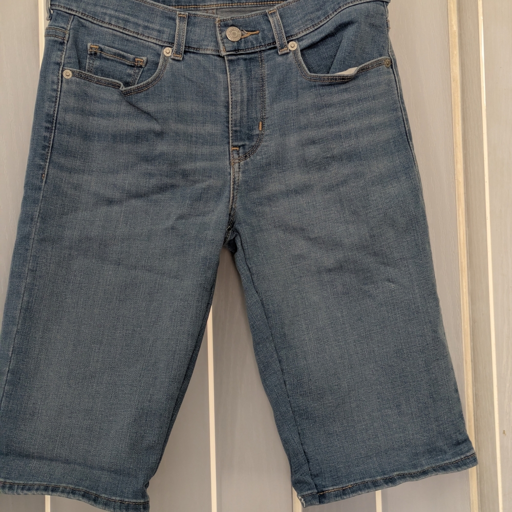 Levi's Blue Women's Bermuda Shorts Sz 25